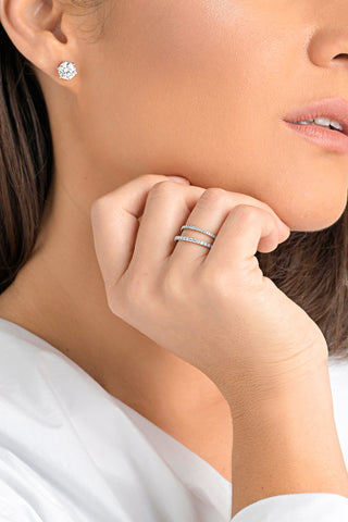 Sofia Wedding Band – 9K