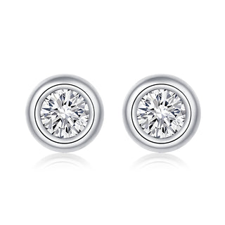 Lisa Studs - Aurora Round Cut